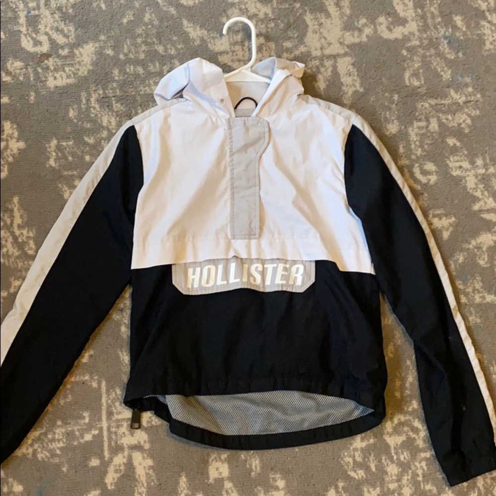 Hollister half zip up jacket windbreaker